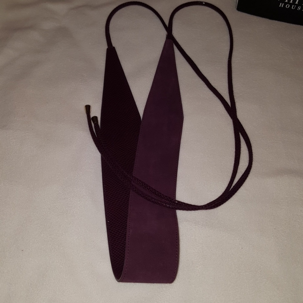 WHBM Maroon belt
